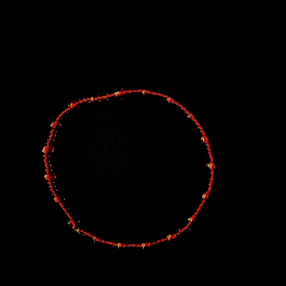 Red handmade basic by very cute bracelet, NON turnishing - Picture 2 of 3